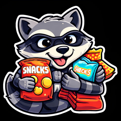 Raccoon Snacks