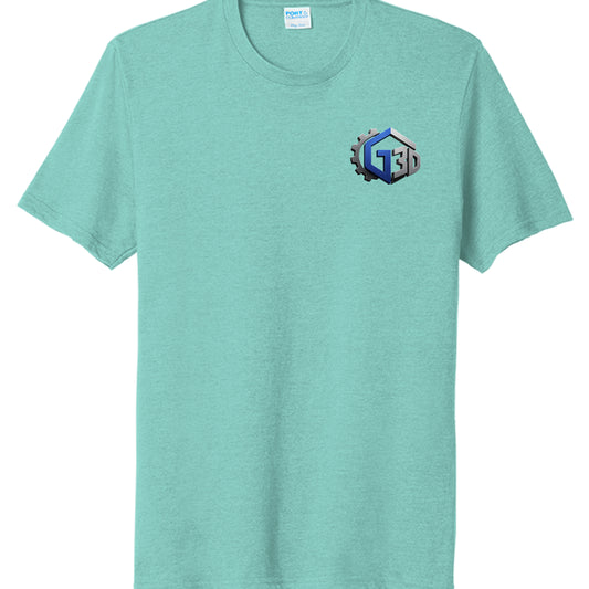 Vivid Teal Heather - PC330 - FRONT