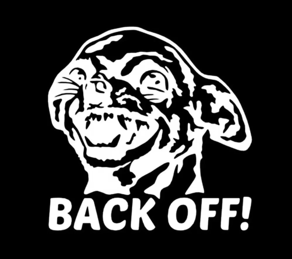 Back off – Dixie Sign & Graphics LLC.